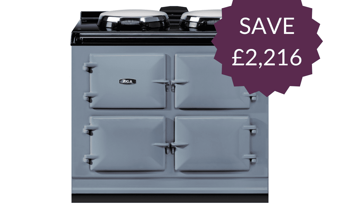 SAVE £2,216 ON A NEW AGA eR7 100-3 IN DOVE GREY- 3 OVEN – SOLD