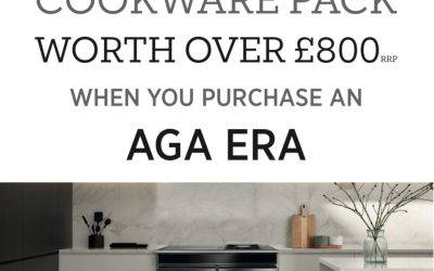 *** PROMOTION FINISHED *** – AGA ERA Offer: FREE Cookware Pack Worth Over £800!
