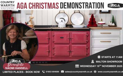 AGA Christmas Cookery Demonstration & Sales Event!
