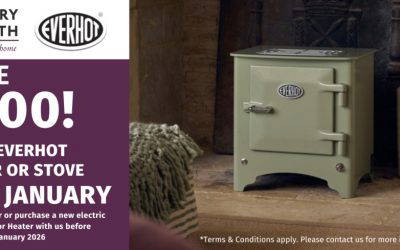 Everhot January Sale – Save £100 on an Heater or Stove!