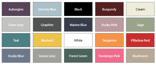Everhot colour range 2025