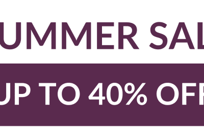 SUMMER SALE! Save Up to 40% This June!