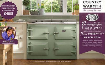 Discover the Everhot Cooker: Exclusive Demonstration & Sales Event