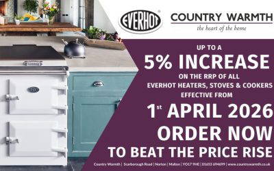 Important Notice: Everhot Price Adjustment – April 2026