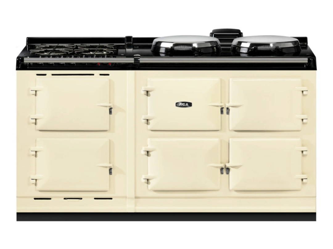 AGA Classic 100 with 60 module dual fuel in linen